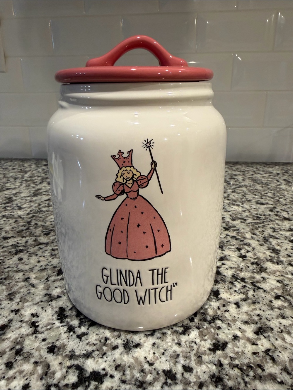 Glinda the Good Witch Rae Dunn cookie jar